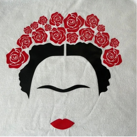 Frida Khalo Fitted T-Shirt (Size S) - Picture 2 of 3